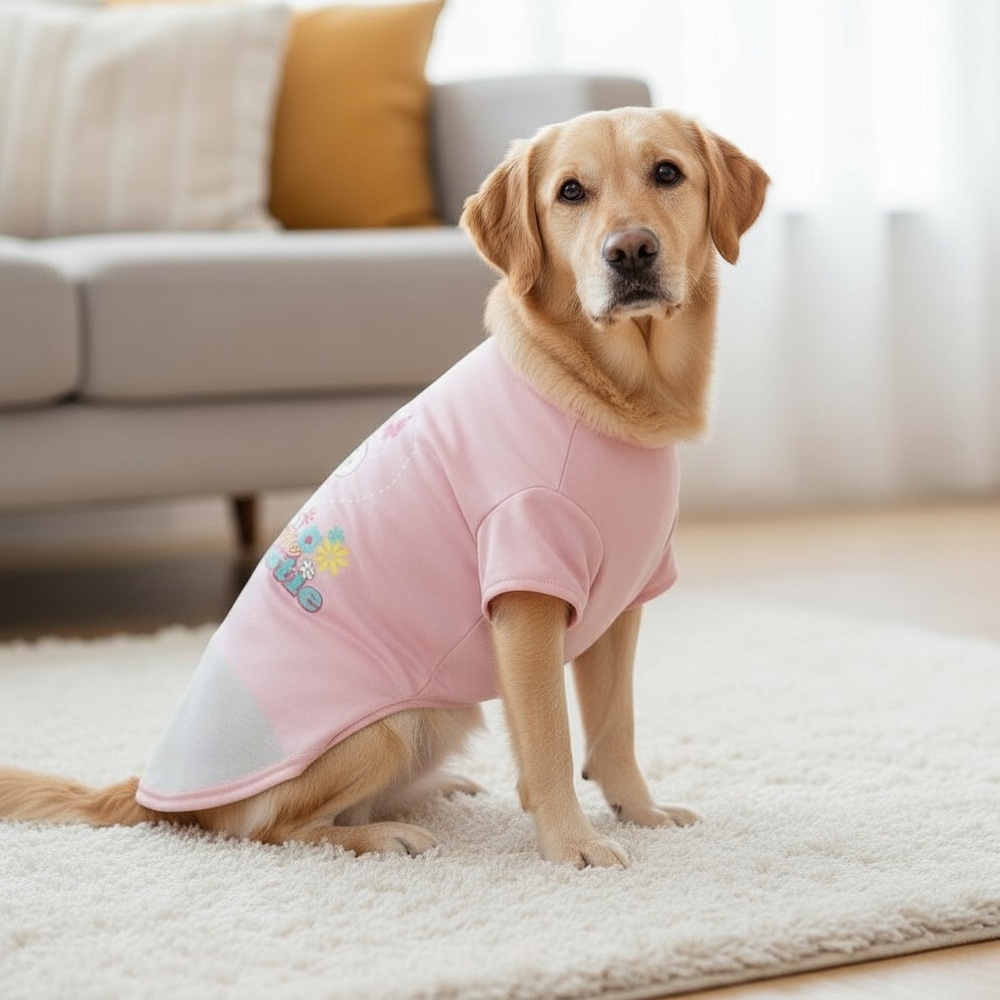 Peanuts Pink Snoopy Dog Outfit